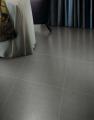 Graue schrägen Linie rustikale Porzellan-Fußboden-Fliese