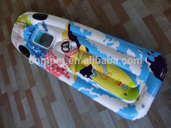 pvc inflatable swim mattress pool air mattress for sunbathing