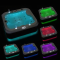 akryl-bubbelpooler 4-personers massagepa badkar