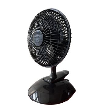 6 Inch Mini Clip on Electric Fan with 2 Speeds and Oscillation