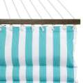 Soft Luxury wave quilted hammock garden double size