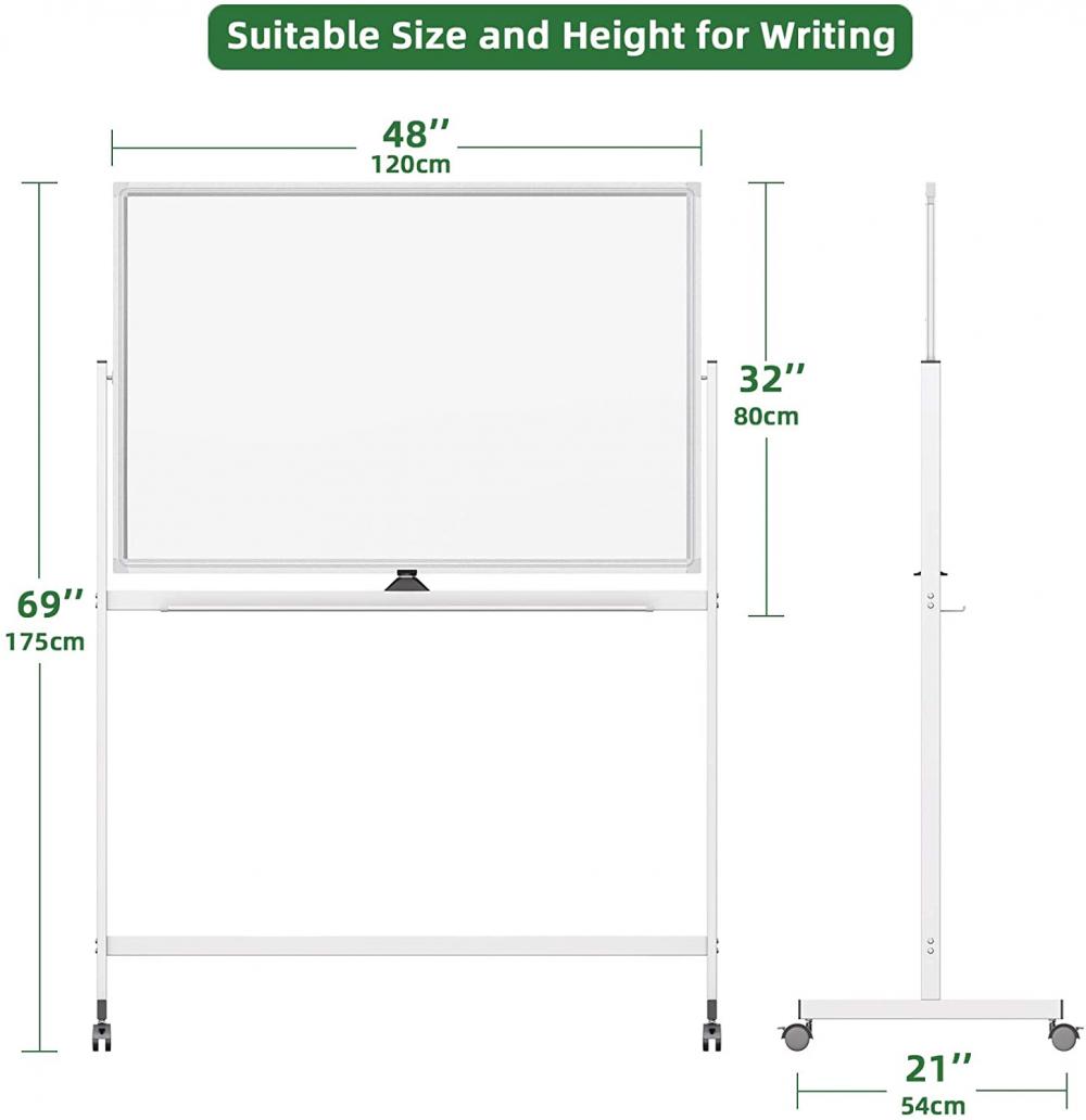 48x32 Big Double Sided WhiteBoard