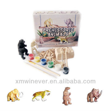 Prehistoric Animals E&P, 4 assorted.