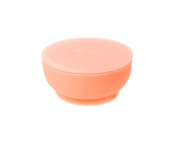 BPA Free 100% Silicone Suction Bowl with Lid