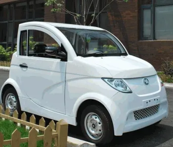 two seated low speed pure electric car