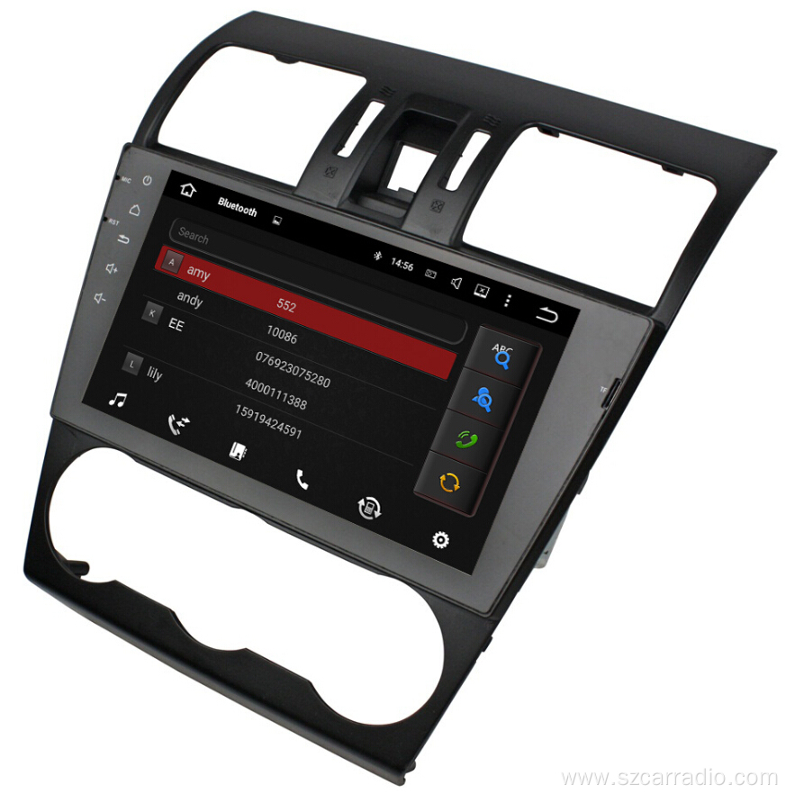 Car Multimedia Player For Subaru Forester 2013-2015