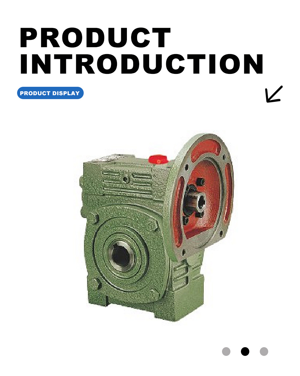 WPWDK High Torque Worm Transmission Box X