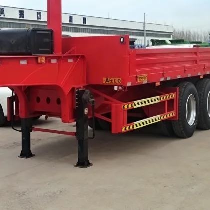 Gooseneck Multi Purpose Dump Semi Trailer