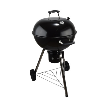 Dependable 22.5 Inch BBQ Gas Grill with Deep Bottom Triangle Foot: Ideal for Patio, Backyard, Camping, and Outdoor Use