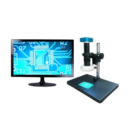 2021 Technology Production Scanning Electron Industrial CCD Digital Microscope with Software" could be shortened to:

"2021 Industrial CCD Digital Microscope with Software" 

However, since "Scanning Electron" is quite specific and important, a more suita