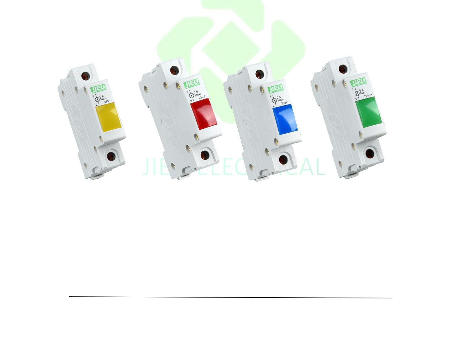Jieli Scm Din Rail Mcb Type Signal Lamps Modular Indicator Light, High ...