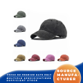 Topi Baseball Katun Polos Multiwarna