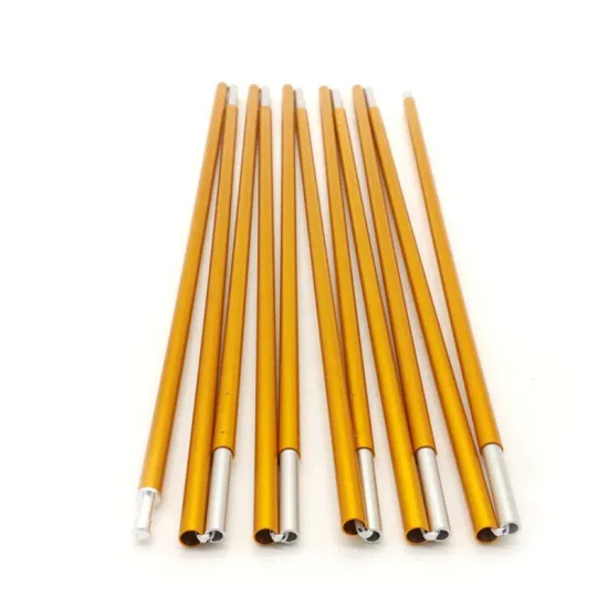 Adjustable Anodized Aluminum Extension Tent Poles 7001 7075 Aluminum Tube Frame