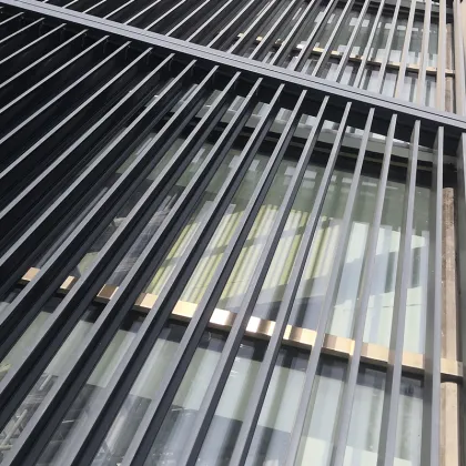 Customized Aluminum Louvres and Sunshades for Building Facade