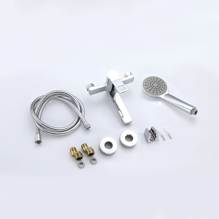 Contemporary Electroplated Shower Valve in Zinc Alloy