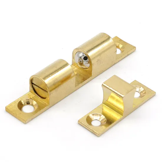 Adjustable Tension Solid Brass Ball Catch Door Latches and Catches for RV Cabinets
