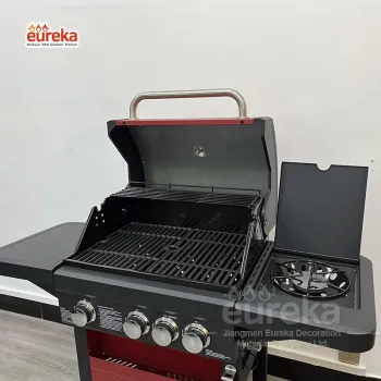 Outdoor Picnic BBQ Supplier Yard 4 Burner Restaurant Garden Gas Grills