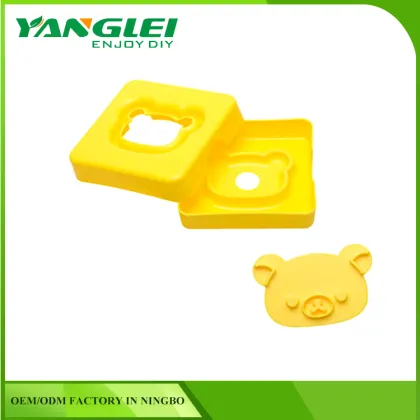 led sandwich board Plastic bear sandwich cutter