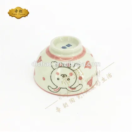 ceramic bowl wholesale with rabbit design