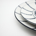 Pad Imprimée en céramique Table Vérification en porcelaine Ensemble de vaisselle
