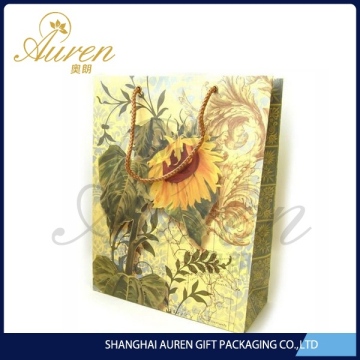 Fashionable cosmetics packaging paper bag