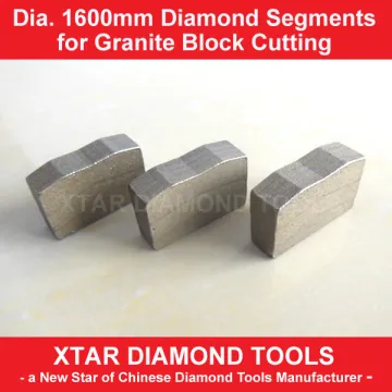 Diamond Segments Dia.1600mm for Granite Cutting Block