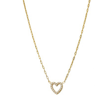 Pearl Love Pendant Necklace Titanium Steel Clavicle Chain