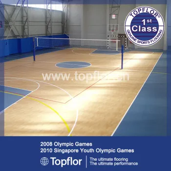 Multi-purpose sports court used pvc flooring for sale