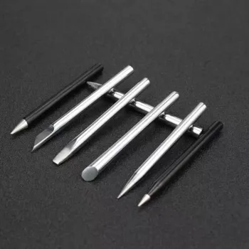 Black Diamond Slanted Mouth 60W Soldering Iron Tip
