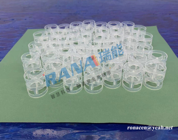 Fluororesin PFA Pall Ring for Cooling Tower