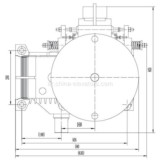 ET160-ⅲ FUJITEC ASCELOATOR DRIVE MACTE