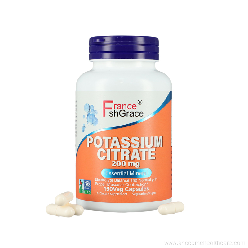 Potassium Electrolyte Balance Potassium Citrate Capsules