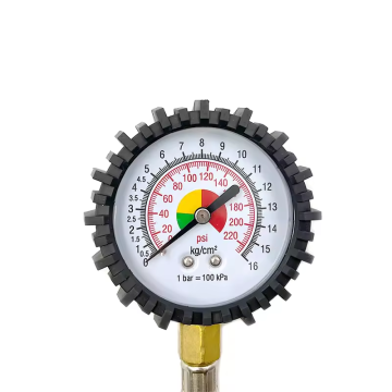 Long Chuck Digital Tire Pressure Gauge