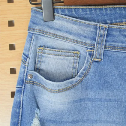 Women's cuffed hem skinny