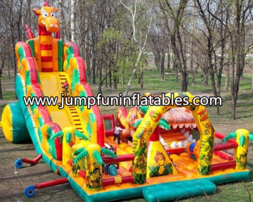 dragon inflatable playground for hot sale