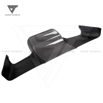 Difusor trasero de fibra de carbono de estilo cohete para Nissan 350Z Z33 2003-2008