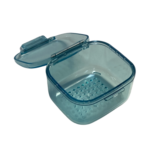 Denture Bath Box Cup, No-Leak Denture case