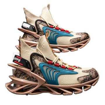 Men's Basketball Shoes: Anti-Skid High-Top Sneakers for Couple Breathability