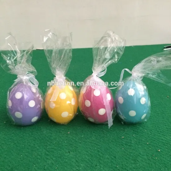 led egg candles yellow flicking candles for easter easter egg candles easter gift candles egg shaped candles