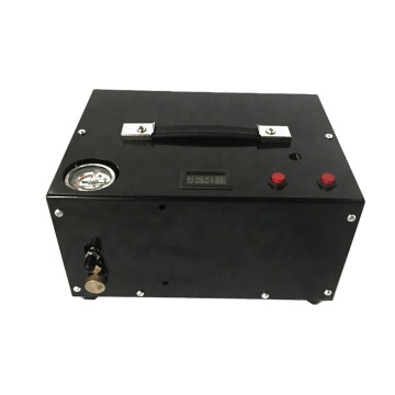 High Pressure Electric PCP Air Compressor - Manual Stop 12V 4500psi 300bar 30MPa