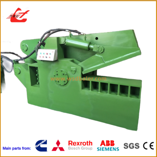 Cisalhamento de jacaré hidráulico durável para reciclagem de sucata