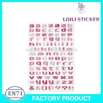 custom epoxy sticker for notebook decoration