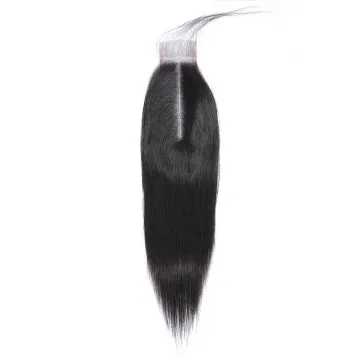 Brazilian Virgin Human Hair Silky Straight 2x6 Lace Closure