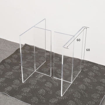 High Quality Wholesale Modern Transparent Plastic Acrylic Table Furniture Legs