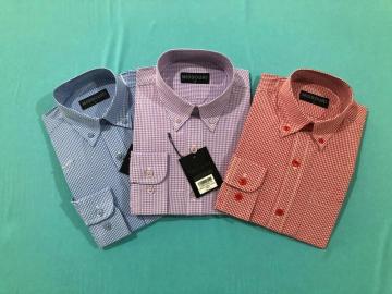 Kids Blazers Customized Color Check Pattern Children Shirts