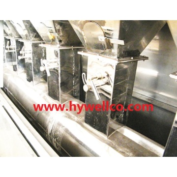 Foodstuff Particles Fluidized Drying Machine