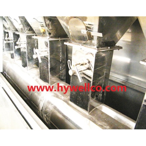 Foodstuff Particles Fluidized Drying Machine