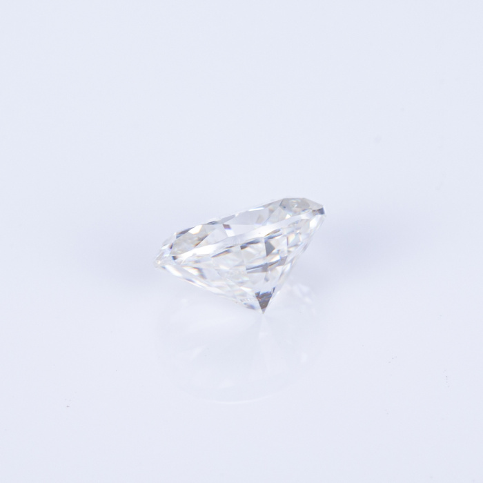 พลอย Moissanite สีขาวรูปไข่ 7x9 มม. สำหรับแหวนแต่งงาน