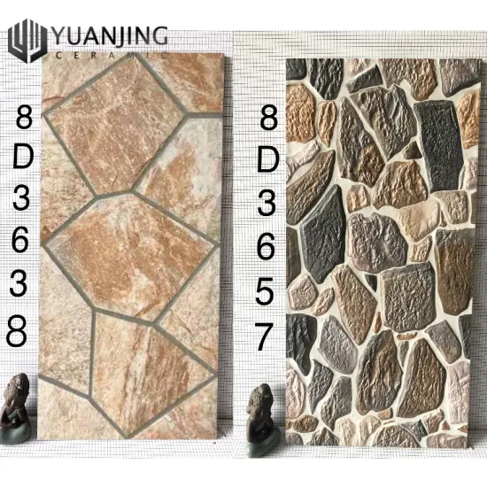 Affordable 3D 300x600mm Matte Exterior Porcelain Ceramic Wall Tiles for Villa Decoration