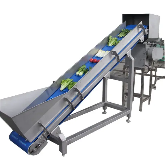 PVC Conveyor Roller Press Conveyor System for Olive Production Belts
